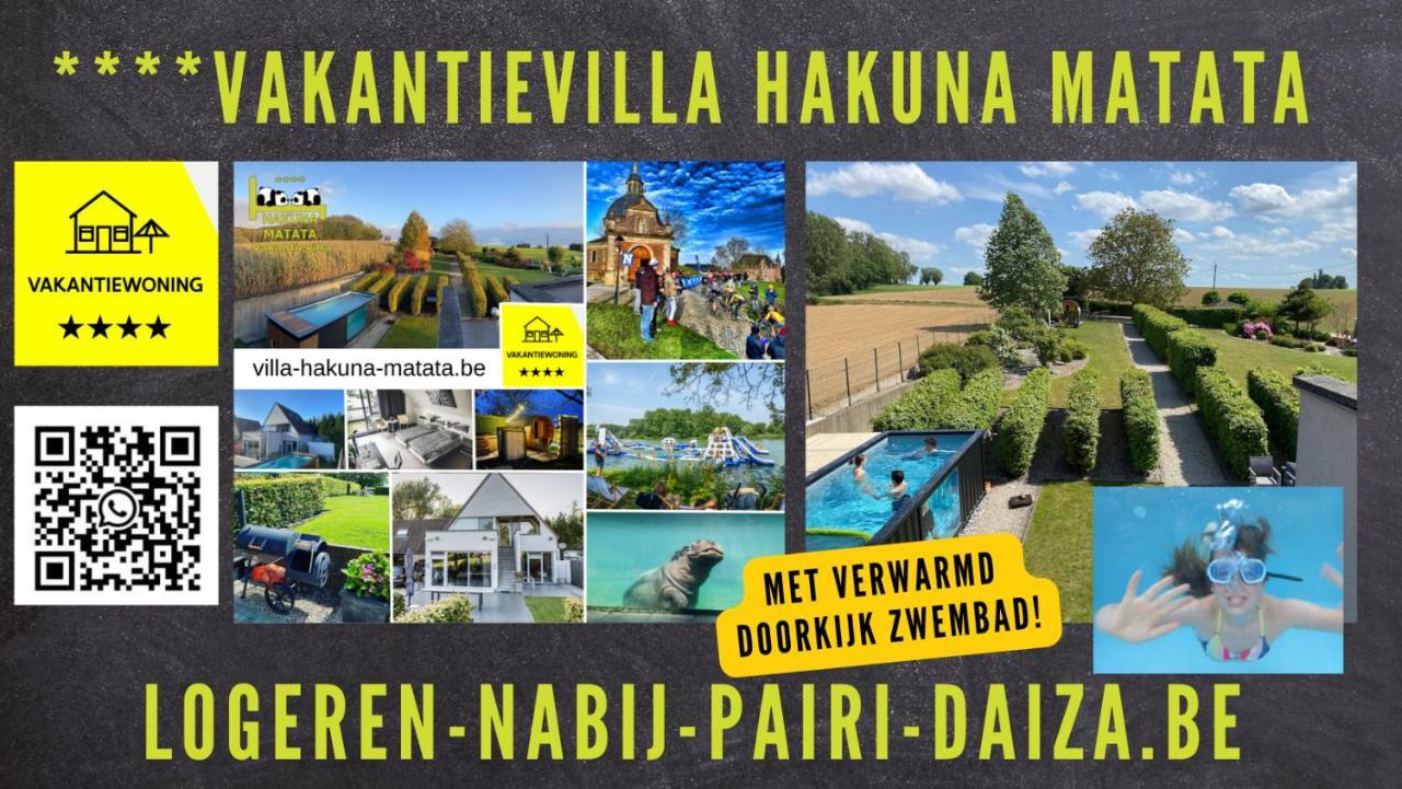 Vakantiewoning Hakuna Matata Geraardsbergen Εξωτερικό φωτογραφία